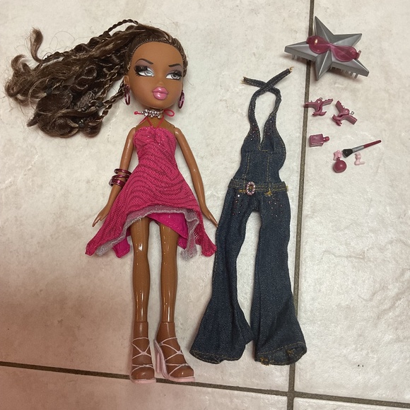 Bratz Girlz Nite Out Sasha Original 2004 Doll - Picture 1 of 9